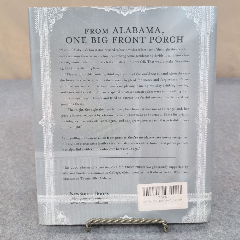 Alabama One Big Front Porch Kathryn Tucker Windham Hardcover 2007 NewSouth Books - Picture 2 of 4